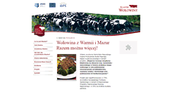 Desktop Screenshot of klaster-wolowiny.pl